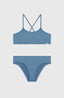 Essentials Bralette Bikini Set - Copen Blue