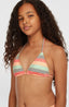 Essentials Triangle Bikini Set - Stipple Stripe