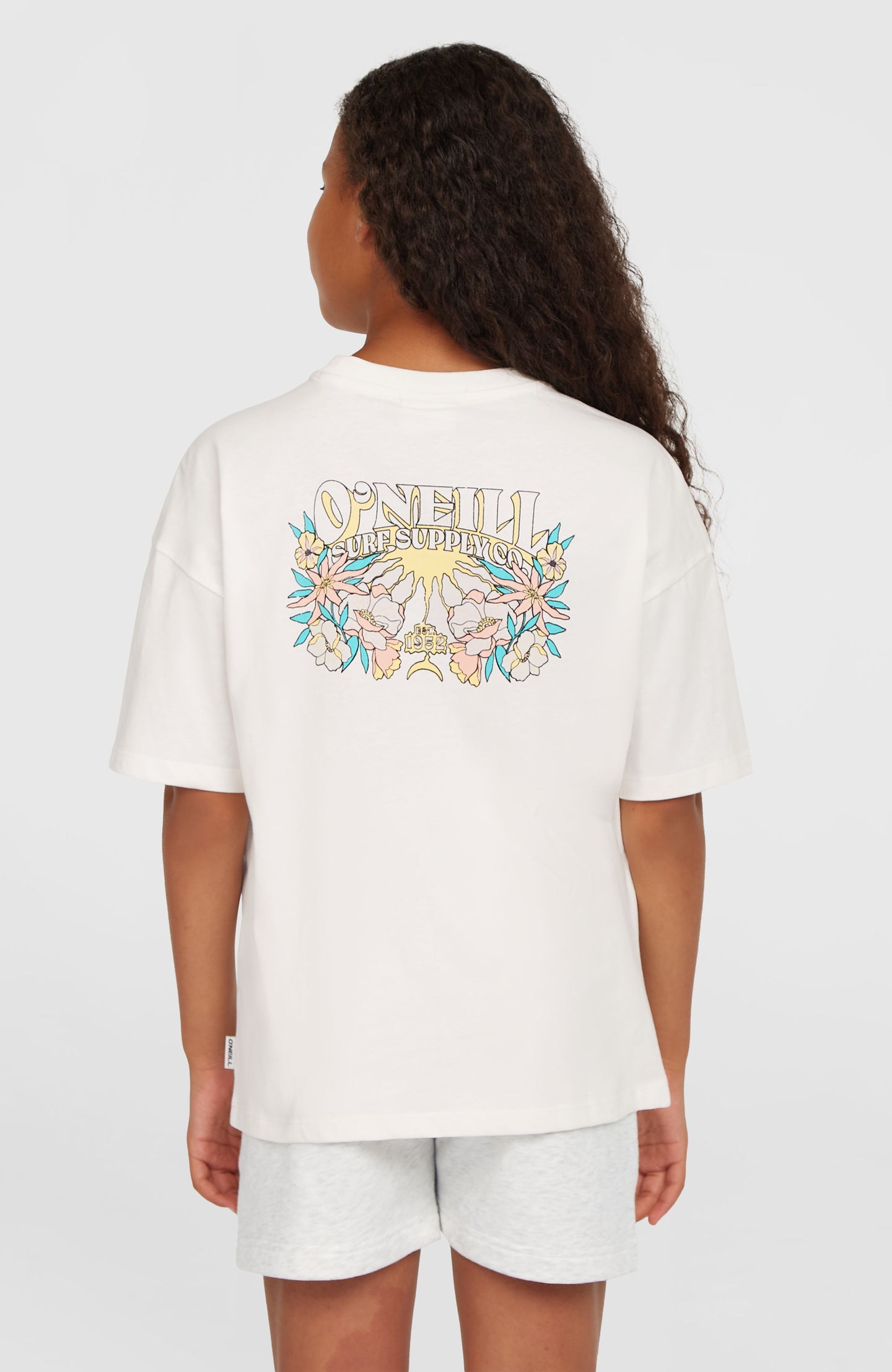O'Neill Back Print T-Shirt - Snow White