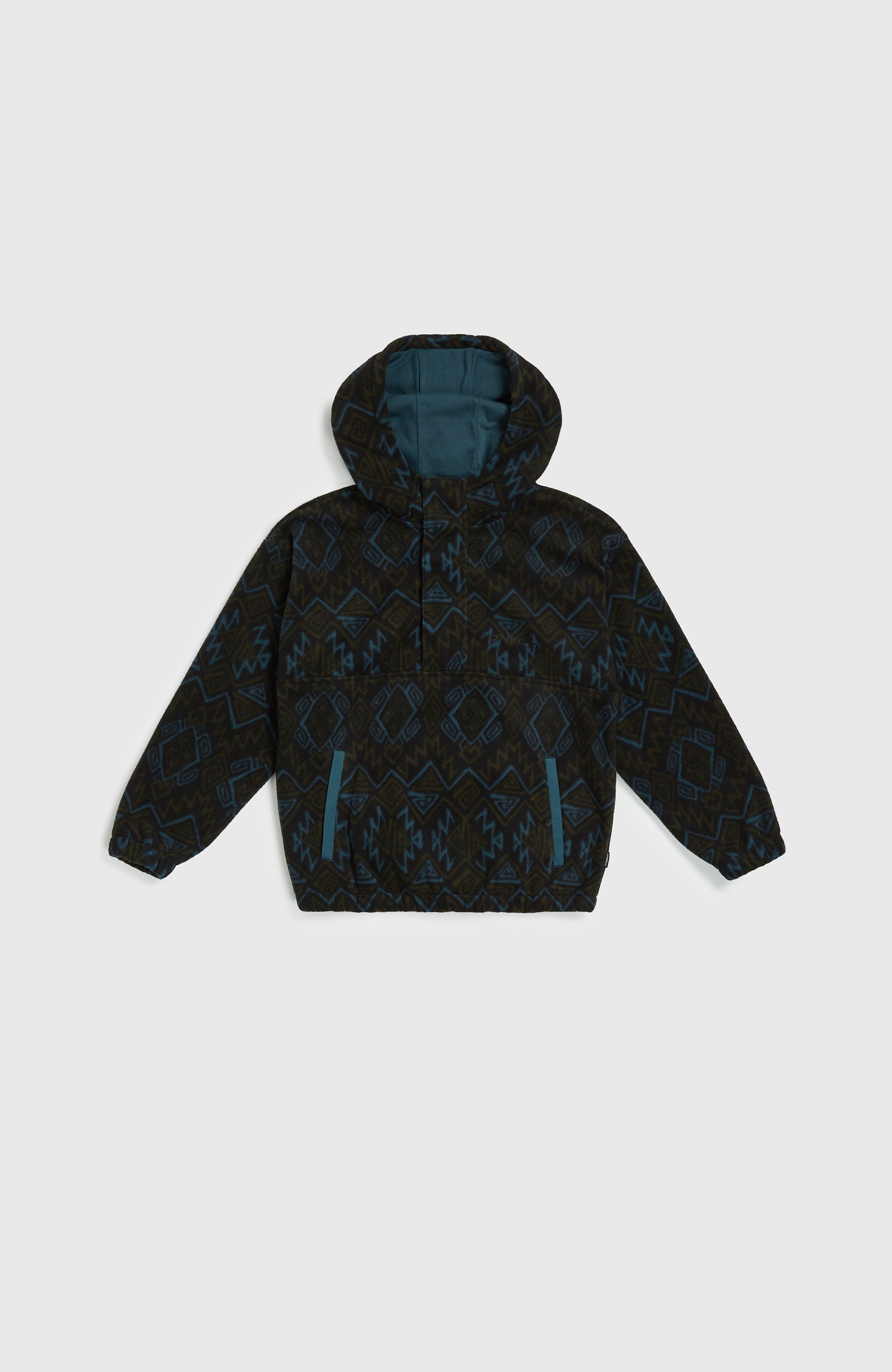 O'Neill Superfleece Hz Hoodie - Black Retro Ikat