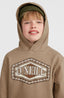 O'Neill Front Print Hoodie - Concrete