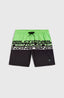 O'Neill Cali Stripe 14" Swimshorts - Green Upside Down