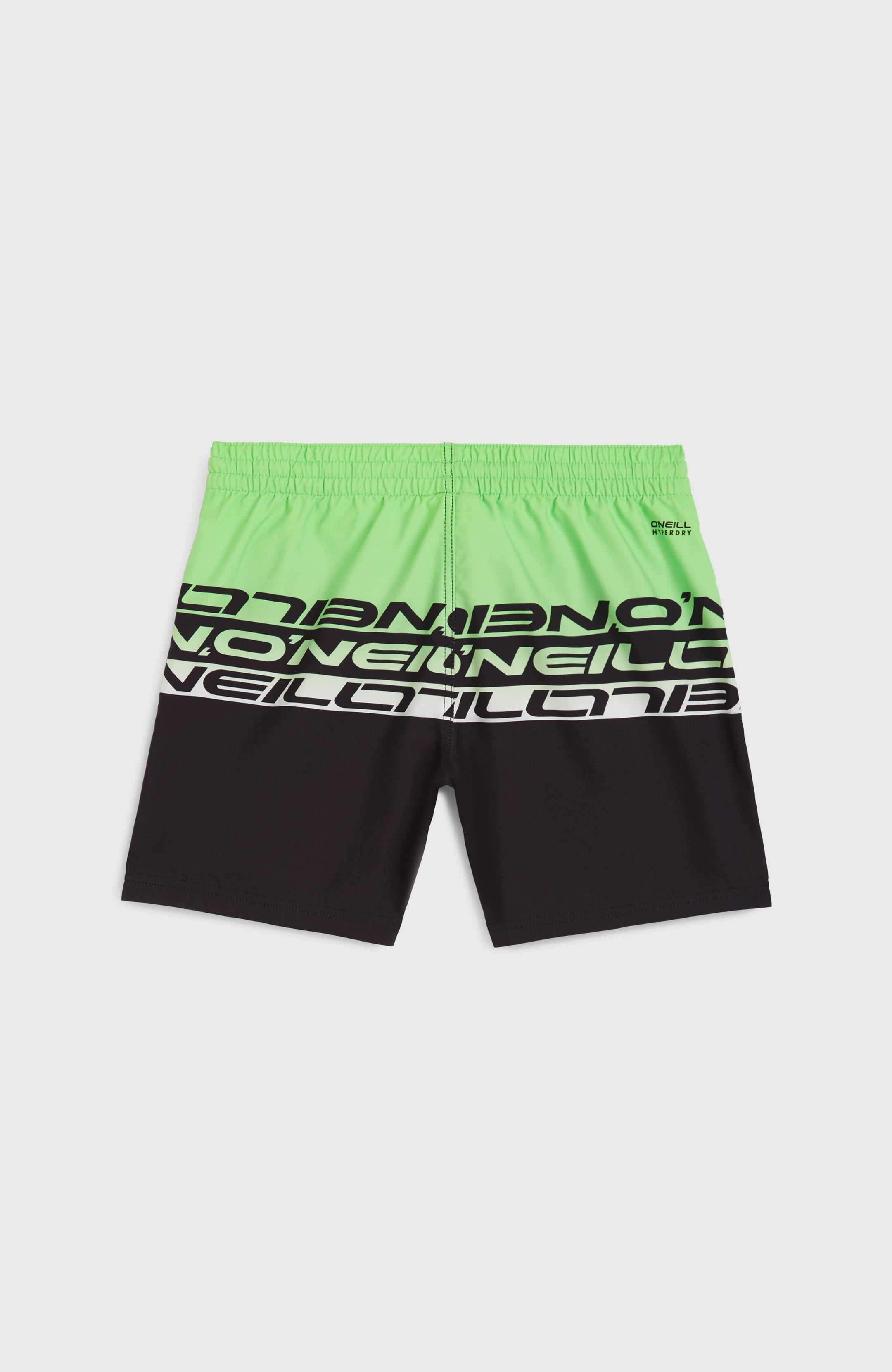 O'Neill Cali Stripe 14" Swimshorts - Green Upside Down