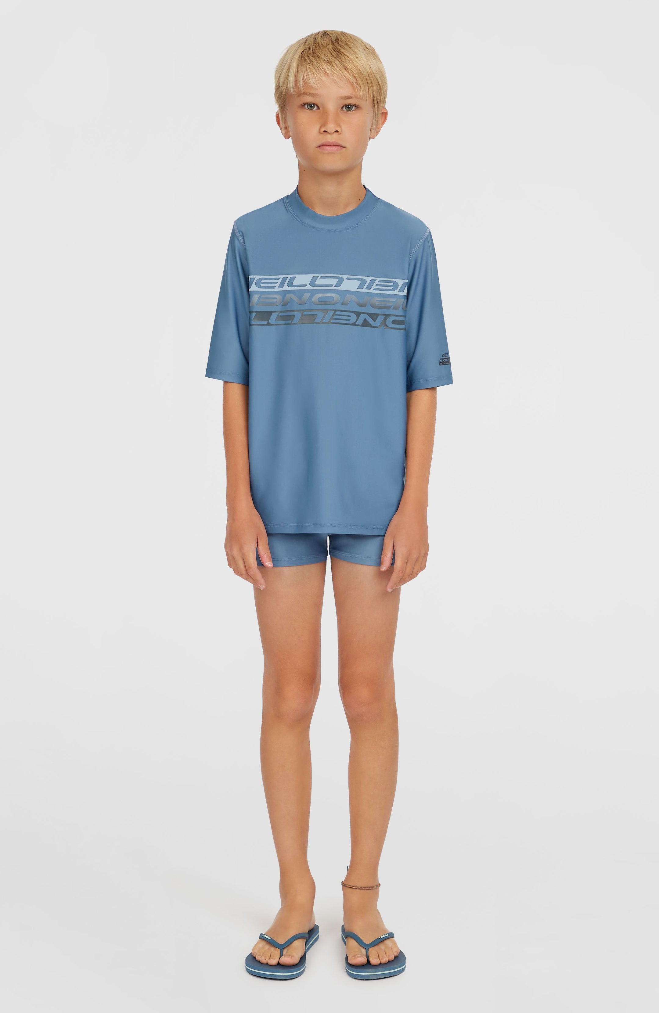 O'Neill S/Slv Skins - Copen Blue