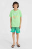 Circle Surfer T-Shirt - Neon Green