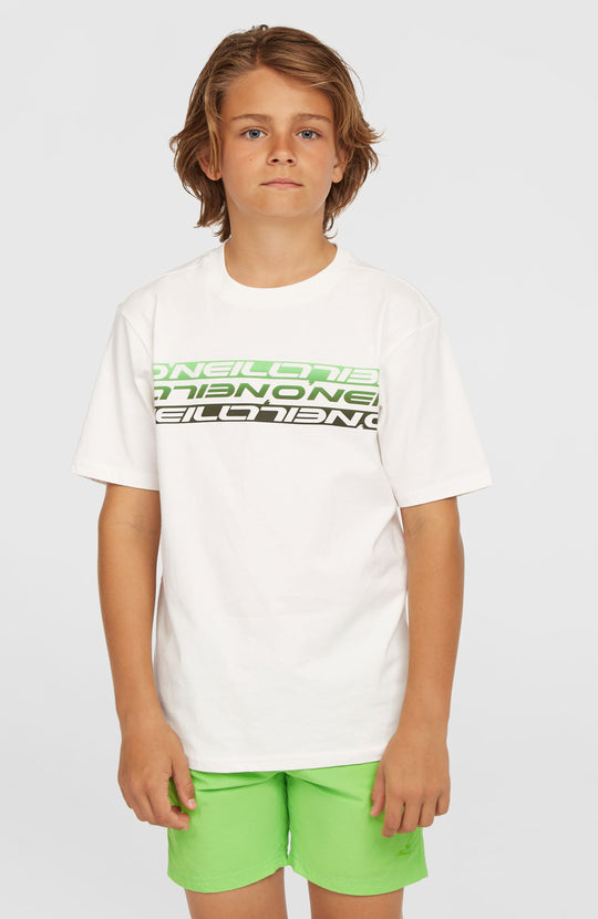 O'Neill Stripe T-Shirt - Snow White