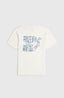 O'Neill Back Print T-Shirt - Snow White