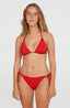Essentials Capri Bondey Bikini Set - Red Coat