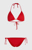 Essentials Capri Bondey Bikini Set - Red Coat