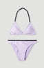 Essentials Triangle Bikini - Purple Rose