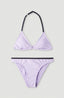 Essentials Triangle Bikini - Purple Rose