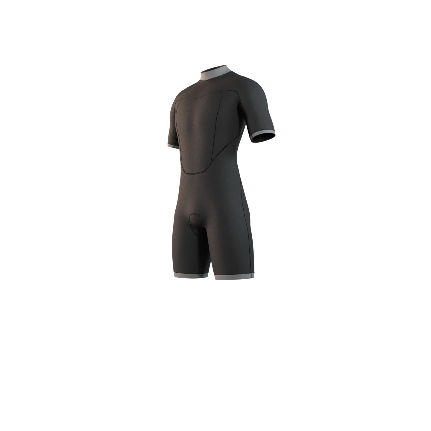 Brand Shorty 3/2mm Bzip Flatlock