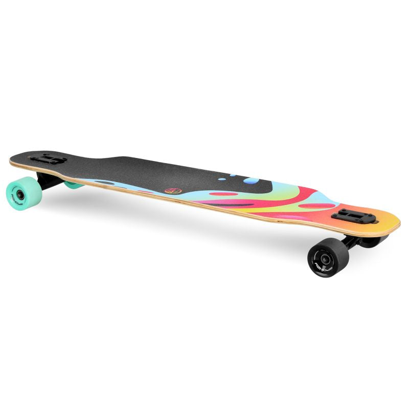 Spokey Longbay Pro Freeride Longboard Skateboard mutlicolor